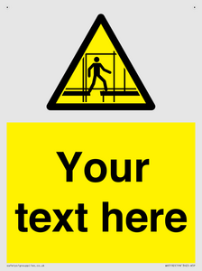 Custom Scaffold Incomplete Sign